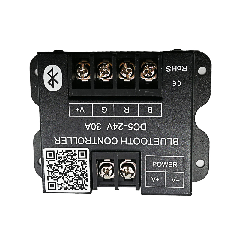 DC5-24V Max 30A 10Ax3CH Bluetooth 4.0 Control Via iOS Android Smart Phone Tablet PC For RGB LED Light Strips or Modules DC5-24V Max 30A 10Ax3CH Bluetooth 4.0 Control Via iOS Android Smart Phone Tablet PC For RGB LED Light Strips or Modules
